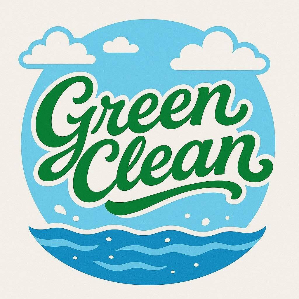 Green Clean logo, the business's original eco cleaning name